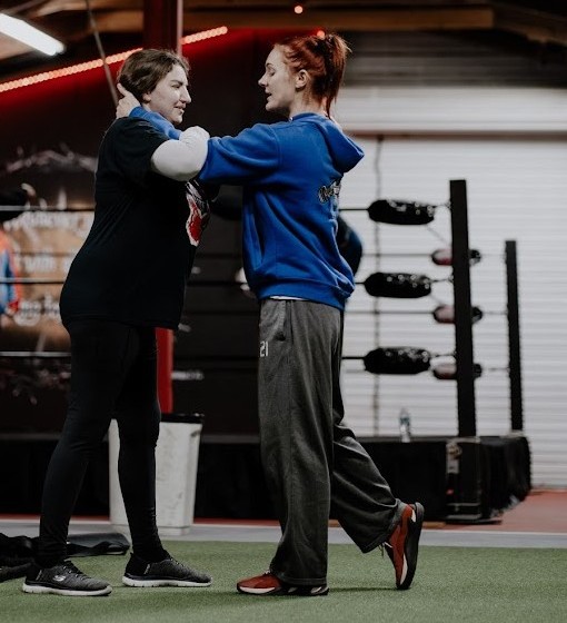 Wrestling Training Session